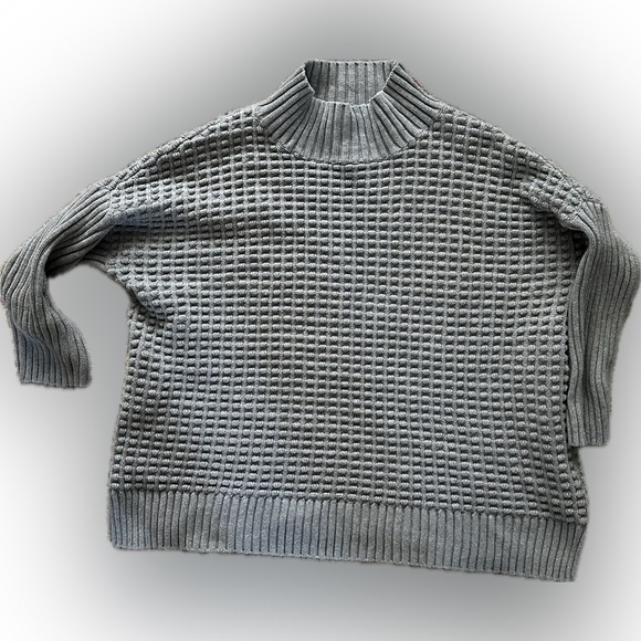 French connection sweaters  cotton , gray  oversized - Picture 2 of 7